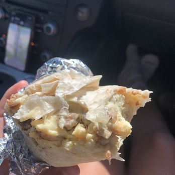 Red Bird Bakery - Sausage Breakfast Burrito - Bakeries Near Me - Cotati, California