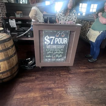 Whiskey Cake Kitchen & Bar - Promotional sign. - New American Near Me - Katy, Texas