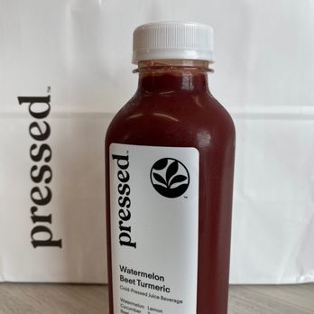 Pressed Juicery - Watermelon Beet Turmeric Juice - Juice Bars & Smoothies Near Me - Dallas, Texas Pressed Juicery - Watermelon Beet Turmeric Juice - Juice Bars & Smoothies Near Me - Dallas, Texas