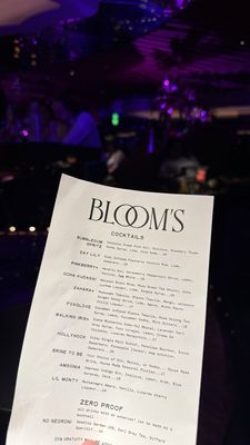 Menu photo 1 Bloom's Baltimore, MD Menu photo 1 Bloom's Baltimore, MD