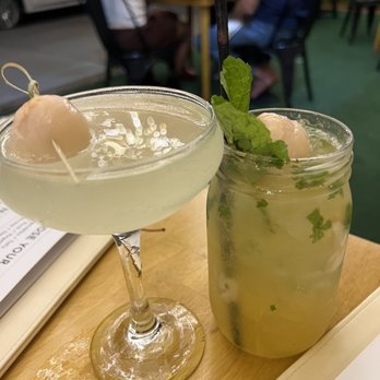Kin'd - Cocktails, both are on the sweeter side but good - Thai Near Me - Fresh Meadows, New York