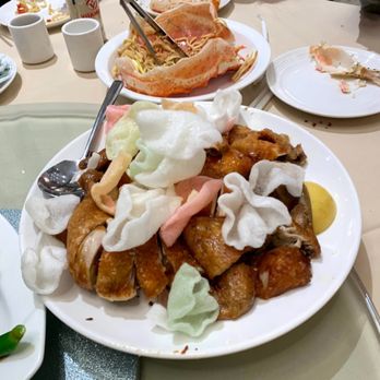 Ming Seafood Restaurant - Garlic Empress Chicken with Shrimp chips - Seafood Near Me - Quincy, Massachusetts Ming Seafood Restaurant - Garlic Empress Chicken with Shrimp chips - Seafood Near Me - Quincy, Massachusetts