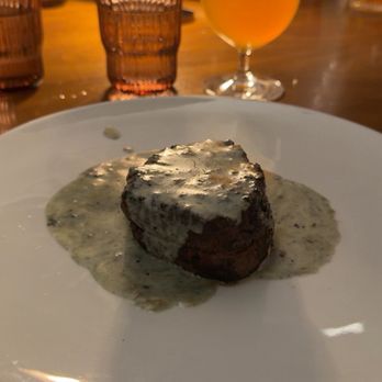 CUT by Wolfgang Puck - Filet Mignon with blue cheese - Steakhouses Near Me - Las Vegas, Nevada CUT by Wolfgang Puck - Filet Mignon with blue cheese - Steakhouses Near Me - Las Vegas, Nevada