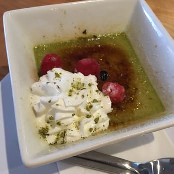 GoBistro - Green Tea Cremè Brûlée - Sushi Bars Near Me - Hollywood, Florida