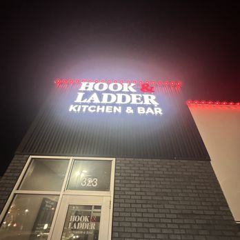 Hook & Ladder - Hook & Ladder Kitchen & Bar signage - Beer Bar Near Me - Sioux Falls, South Dakota