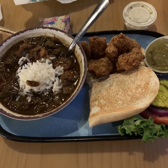 LuLu's Destin - Gumbo and 1/2 Shrimp Po-boy - Seafood Near Me - Destin, Florida