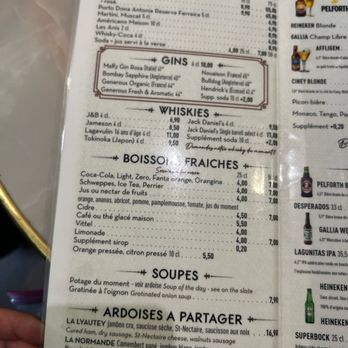 Le Lyautey - Menu - Brasseries Near Me - Versailles, 78