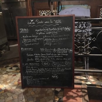 Les Pieds sous la Table - Menu - French Near Me - Paris, 75