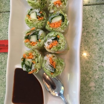Little Thai Kitchen - Rye - Poh piah sod. No meat. Great sauce. Very delicious and healthy. - Thai Near Me - Rye, New York