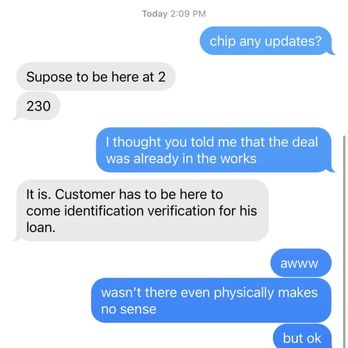Malcolm Smith MotorSports - Conversation between me and the sales person - Motorcycle Dealers Near Me - Riverside, California Malcolm Smith MotorSports - Conversation between me and the sales person - Motorcycle Dealers Near Me - Riverside, California