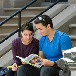 FLS International - Boston Commons - FLS Students Studying