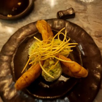 Inari Sushi Omakase - Prawns with salad in rice wrap - Sushi Bars Near Me - Istanbul, 34