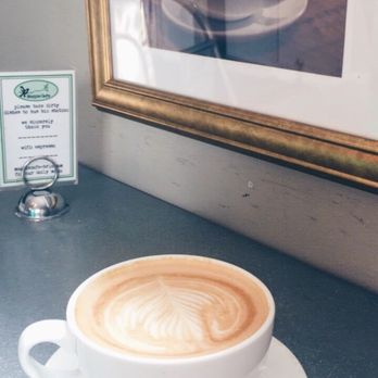 Magpie Cafe - vanilla latte - Bakeries Near Me - Baton Rouge, Louisiana