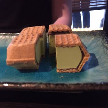 One Piece Sushi - Green tea in a waffle w chocolate - Japanese Near Me - Millbrae, California One Piece Sushi - Green tea in a waffle w chocolate - Japanese Near Me - Millbrae, California