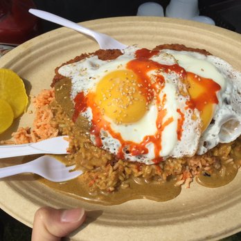TreasureFest - Ohh this was bombbb. Kimchi fried rice with two chicken katsu and two eggs! So good. - Flea Markets Near Me - San Francisco, California TreasureFest - Ohh this was bombbb. Kimchi fried rice with two chicken katsu and two eggs! So good. - Flea Markets Near Me - San Francisco, California
