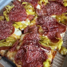 Double Vision pizza