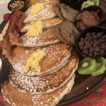 The Black Cat Cafe - Holy Pancake Board, Batman!  Yum! - Breakfast & Brunch Near Me - Devon, Pennsylvania