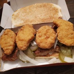 Dry ass McRib