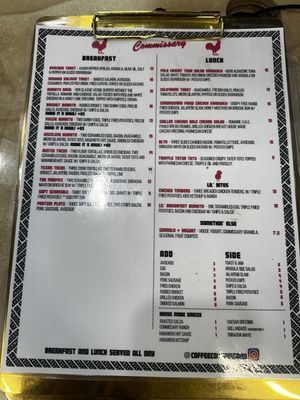 Menu photo 1 Coffee Commissary Los Angeles, CA Menu photo 1 Coffee Commissary Los Angeles, CA