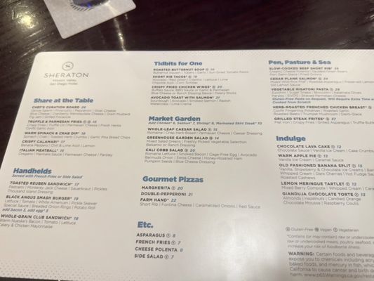 Menu photo 4 Cru Bistro San Diego, CA