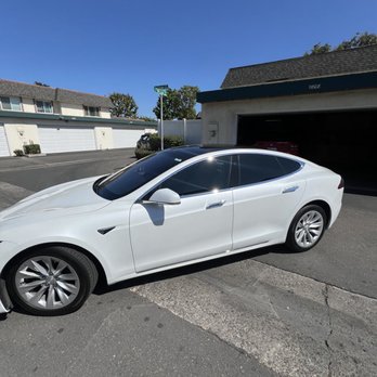 Dynamic Auto Custom - 2019 Model S freshly tinted from dynamic custom - Car Window Tinting Near Me - Santa Ana, California