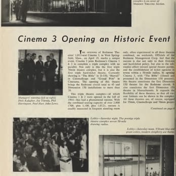 CINEMARK West Springfield 15 - Who remembers Cinema 3? - Cinema Near Me - West Springfield, Massachusetts