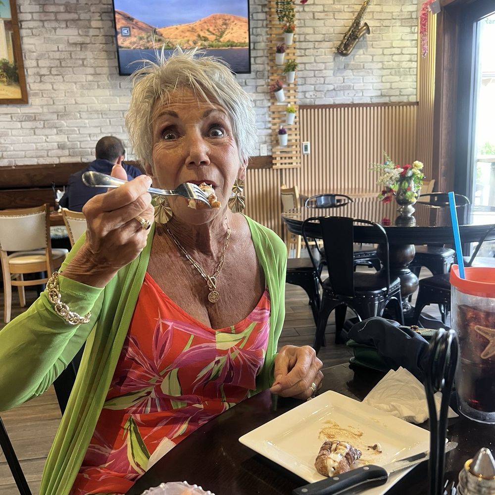 Most delicious cannoli I've ever eaten