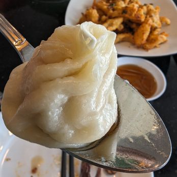 Chef Zhu - Skin on soup dumplings thick and undercooked - Chinese Near Me - San Diego, California Chef Zhu - Skin on soup dumplings thick and undercooked - Chinese Near Me - San Diego, California