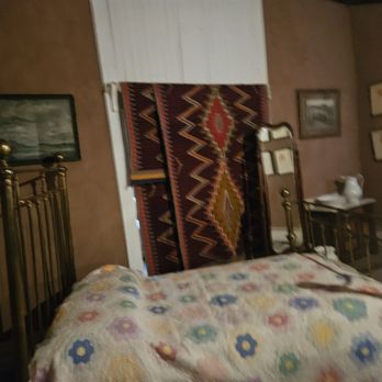 Hubbell Trading Post - Hubbell family home bedroom - Landmarks & Historical Buildings Near Me - Ganado, Arizona