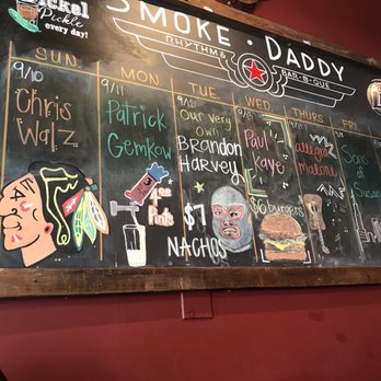 Smoke Daddy - The line-up... - Barbeque Near Me - Chicago, Illinois