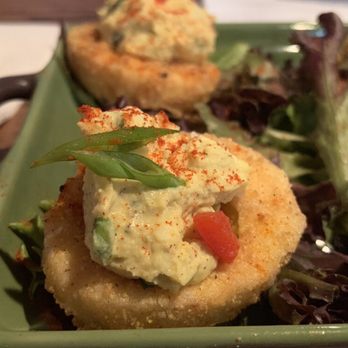 Squid Ink Eclectic Eats & Drinks - Fried deviled egg - Gastropubs Near Me - Mobile, Alabama