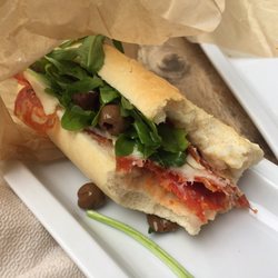 Mr.Baguette - Asked guy to make his favorite - delicious