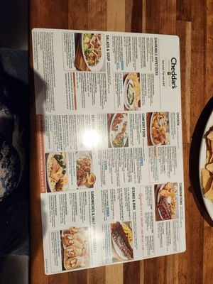 Menu photo 1 Cheddar's Scratch Kitchen Austin, TX