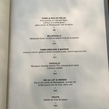 La Table - French Near Me - Paris, 75