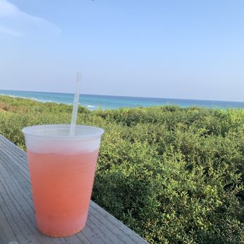 Crabby Steve's - a drink on a deck overlooking the ocean - Seafood Near Me - Seacrest, Florida Crabby Steve's - a drink on a deck overlooking the ocean - Seafood Near Me - Seacrest, Florida