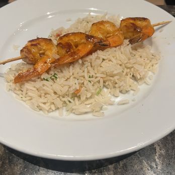 LongHorn Steakhouse - Grilled shrimp over rice! - Steakhouses Near Me - Live Oak, Texas
