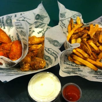 Wingstop - Mild + lemon pepper + fries - Chicken Wings Near Me - Cerritos, California