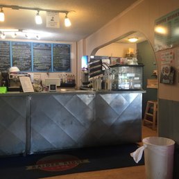 the counter and counter area