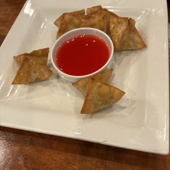 Dragonfly Thai - 12. Crab Rangoon (5 Pcs) - Thai Near Me - Rolling Hills Estates, California