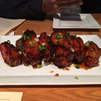 Blaze - Thai Chili Wings: Juicy, Crunchy, Flavorful. A little spicy! - Burgers Near Me - Bar Harbor, Maine