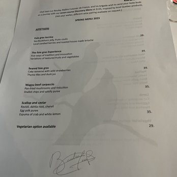Le Saint-Amour - Menu - French Near Me - Old Quebec, Quebec Le Saint-Amour - Menu - French Near Me - Old Quebec, Quebec