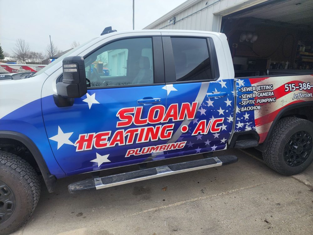 Slide of Sloan Plumbing Heating and AC