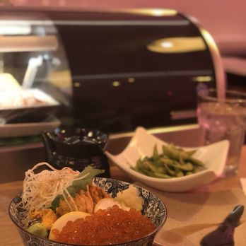 Shinsen - Uni bowl and edamame - Sushi Bars Near Me - New York, New York Shinsen - Uni bowl and edamame - Sushi Bars Near Me - New York, New York
