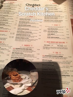 Menu photo 6 Cheddar's Scratch Kitchen Pasadena, TX