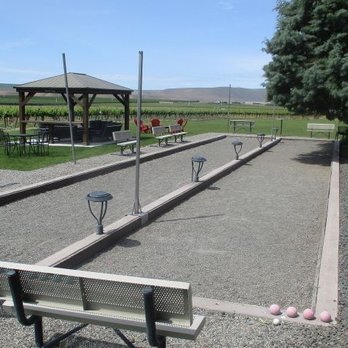 Goose Ridge Vineyards - They have bocci on the grounds! - Wineries Near Me - Richland, Washington Goose Ridge Vineyards - They have bocci on the grounds! - Wineries Near Me - Richland, Washington