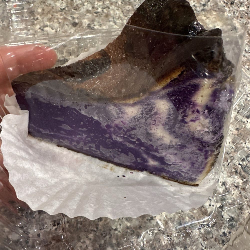 +Bake Cafe - Ube Basque Cheesecake - Coffee & Tea Near Me - Rancho Cucamonga, California