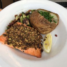 Pistachio Crusted Salmon Pistachio Crusted Salmon