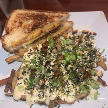 Coleman Public House - Pimento Cheese BLT with no bacon and Aloha Fries - Bars Near Me - Mount Pleasant, South Carolina Coleman Public House - Pimento Cheese BLT with no bacon and Aloha Fries - Bars Near Me - Mount Pleasant, South Carolina