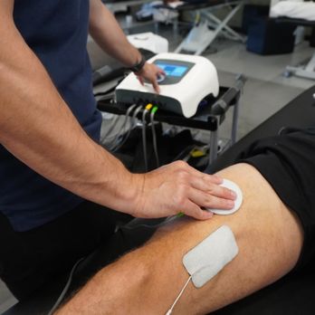 Align Physical Therapy - NeuFit's Neuromuscular Electrical Stimulation used aid in rapid healing, pain relief, and enhanced performance. - Physical Therapy Near Me - Henderson, Nevada