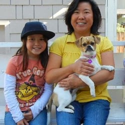 Sleepover Rover, Inc. - Cuddles and love! That's what your dog will get at a Sleepover Rover host home!